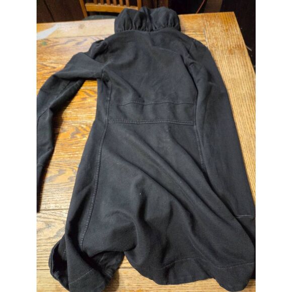 Prairie Underground Long Cloak Hoodie in Black sz XS - Picture 5 of 5